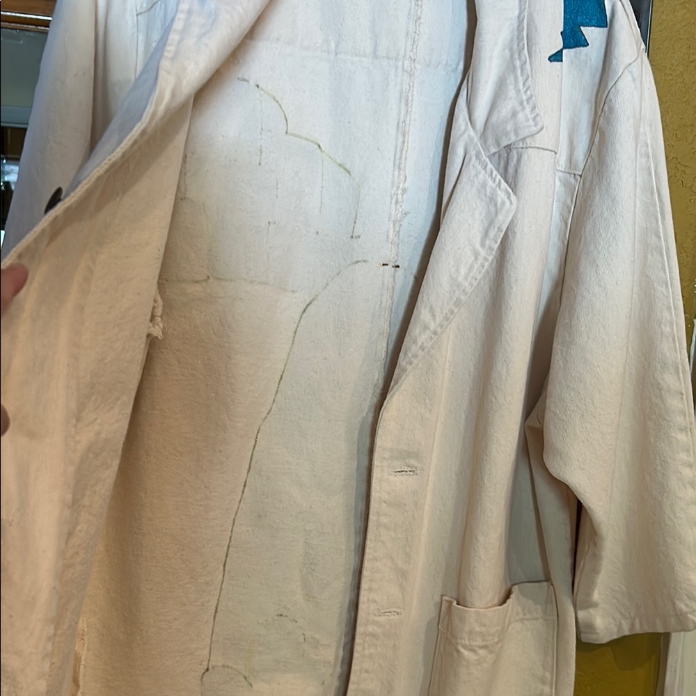 Ladies Handmade Cotton Duster Coat - Picture 6 of 6